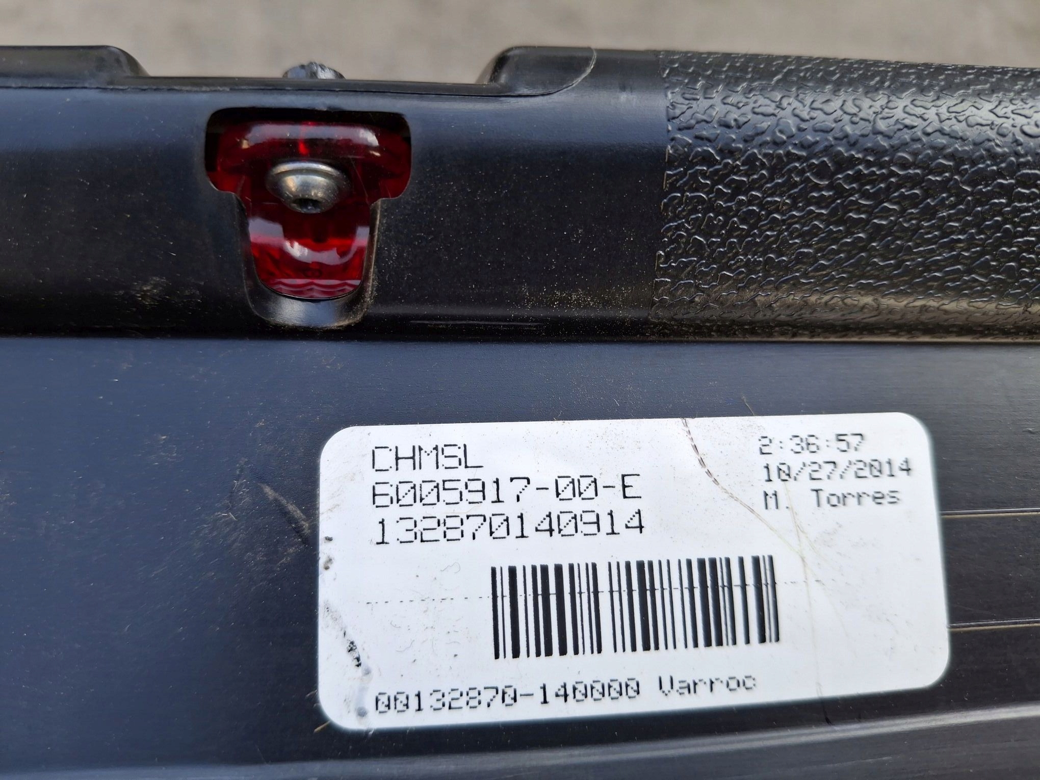 Leuchte STOP heckklappe TESLA MODEL S 2012R-> 6005917-00-E