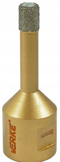 Zestaw otwornic do gresu 8szt 6-68mm M14 Marka Verke