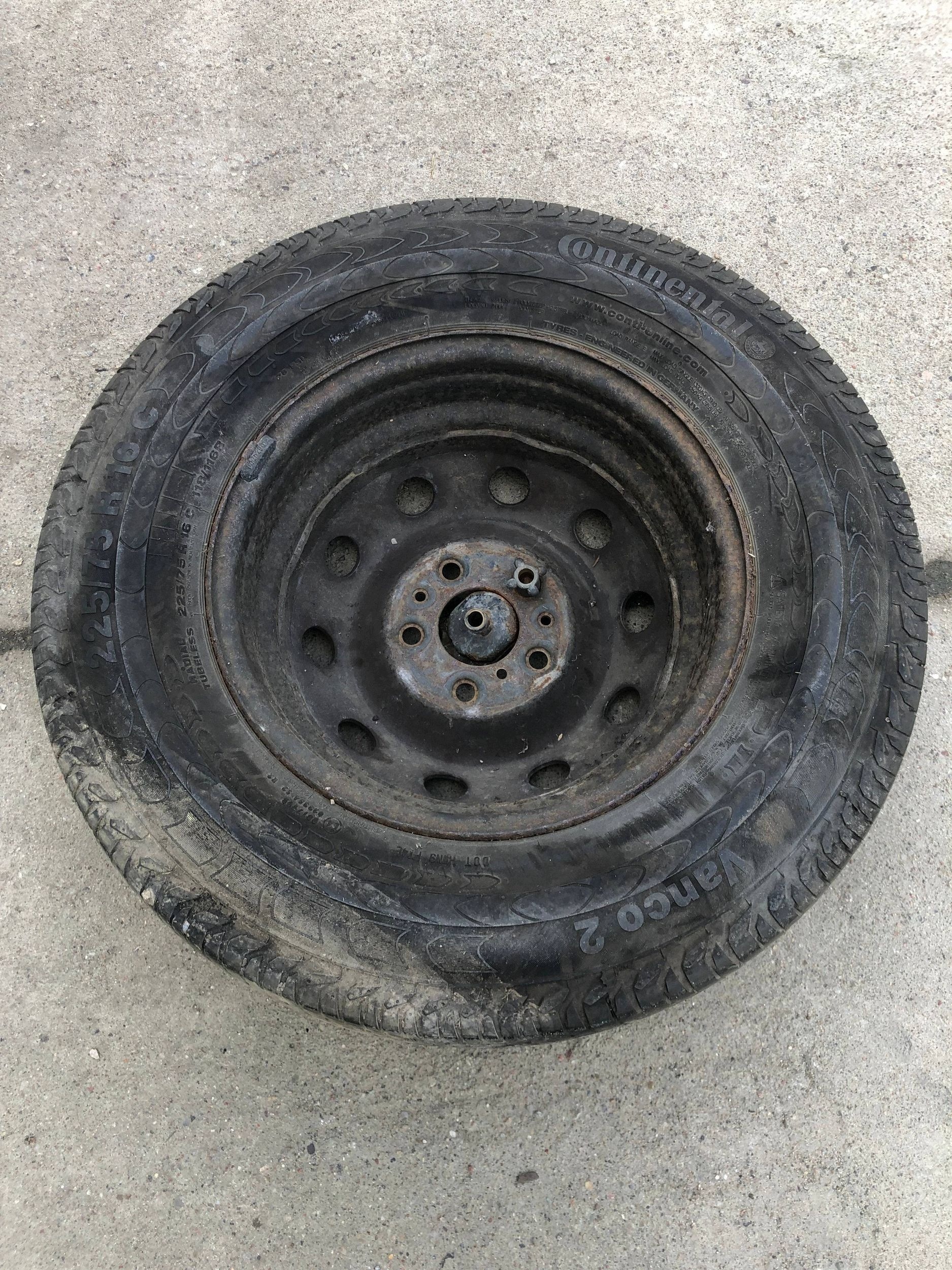 roue roue de secours 16" PEUGEOT BOXER FIAT DUCATO