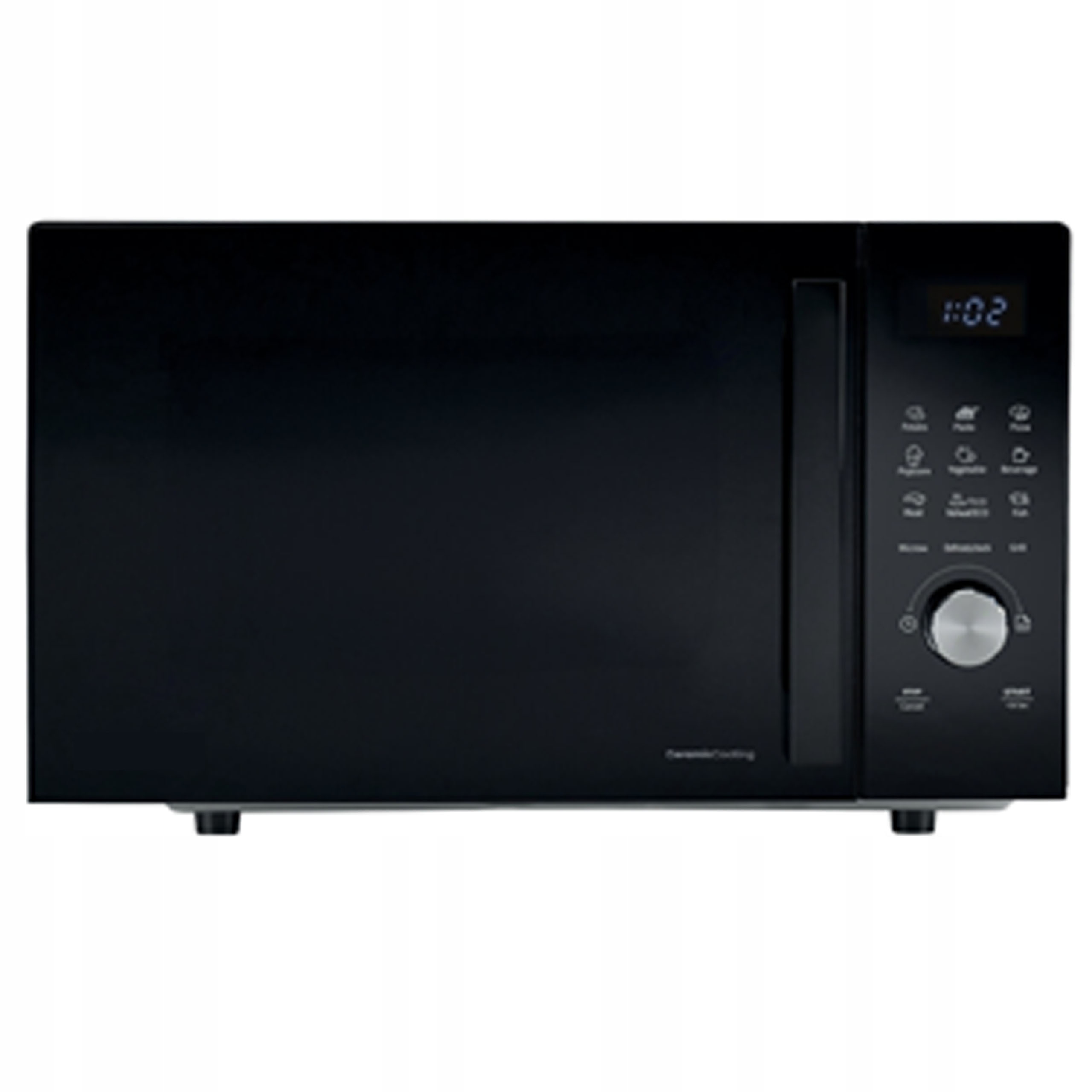 Kuchenka mikrofalowa 23L Czarny 800W Rozmrażanie Grill 1000W