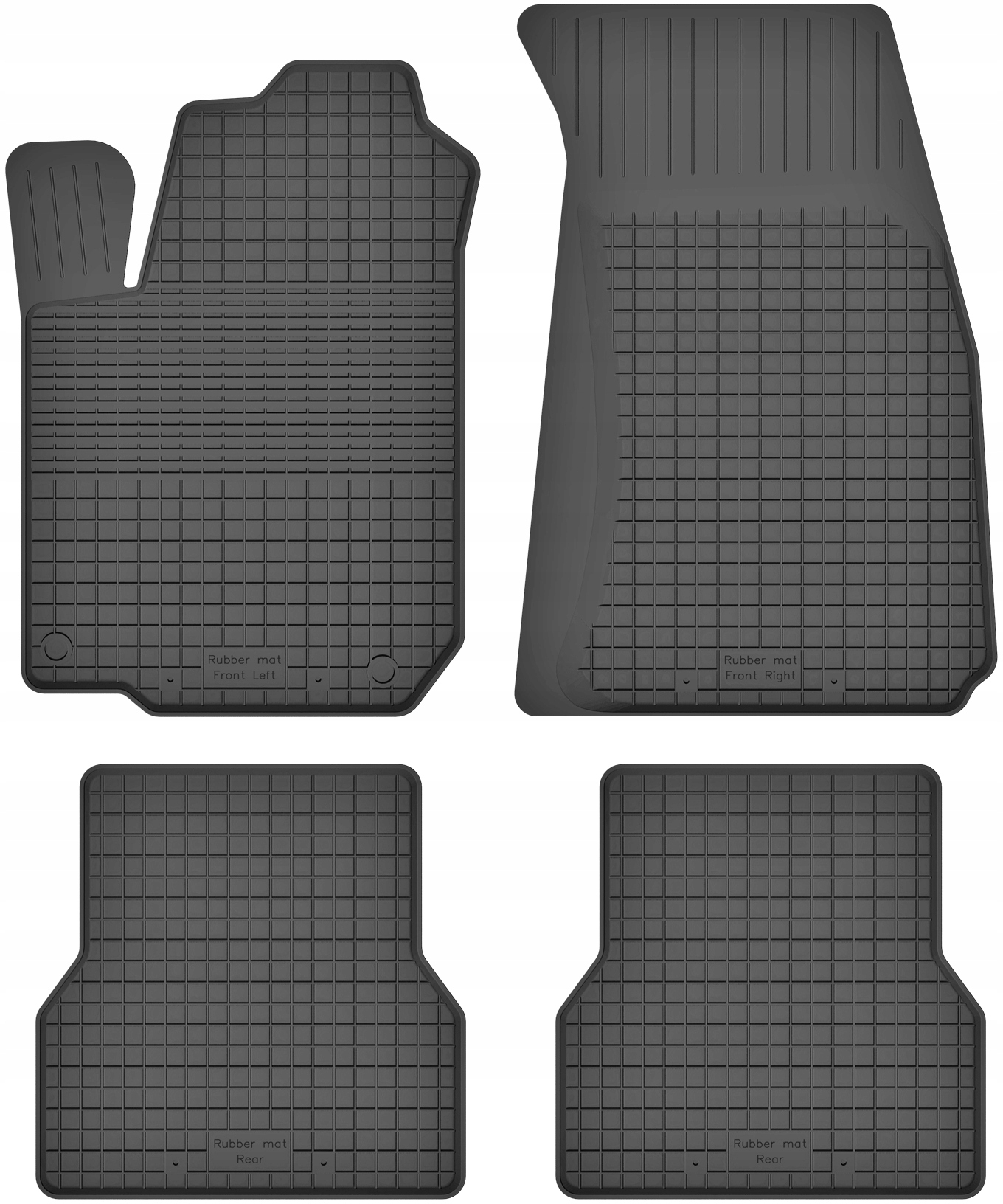 

Dywaniki gumowe wycieraczki do Renault Modus 04-12