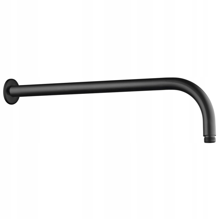 Aqualine Rameno dešťové sprchy 350 mm černé T05