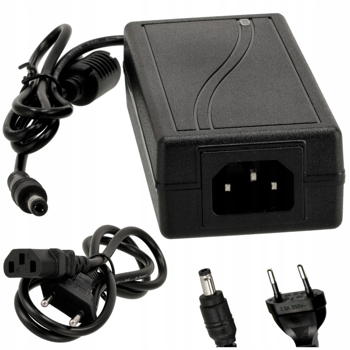 

Zasilacz 48W 4A Desktop 12V wtyk DC 2,1/5,5 mm