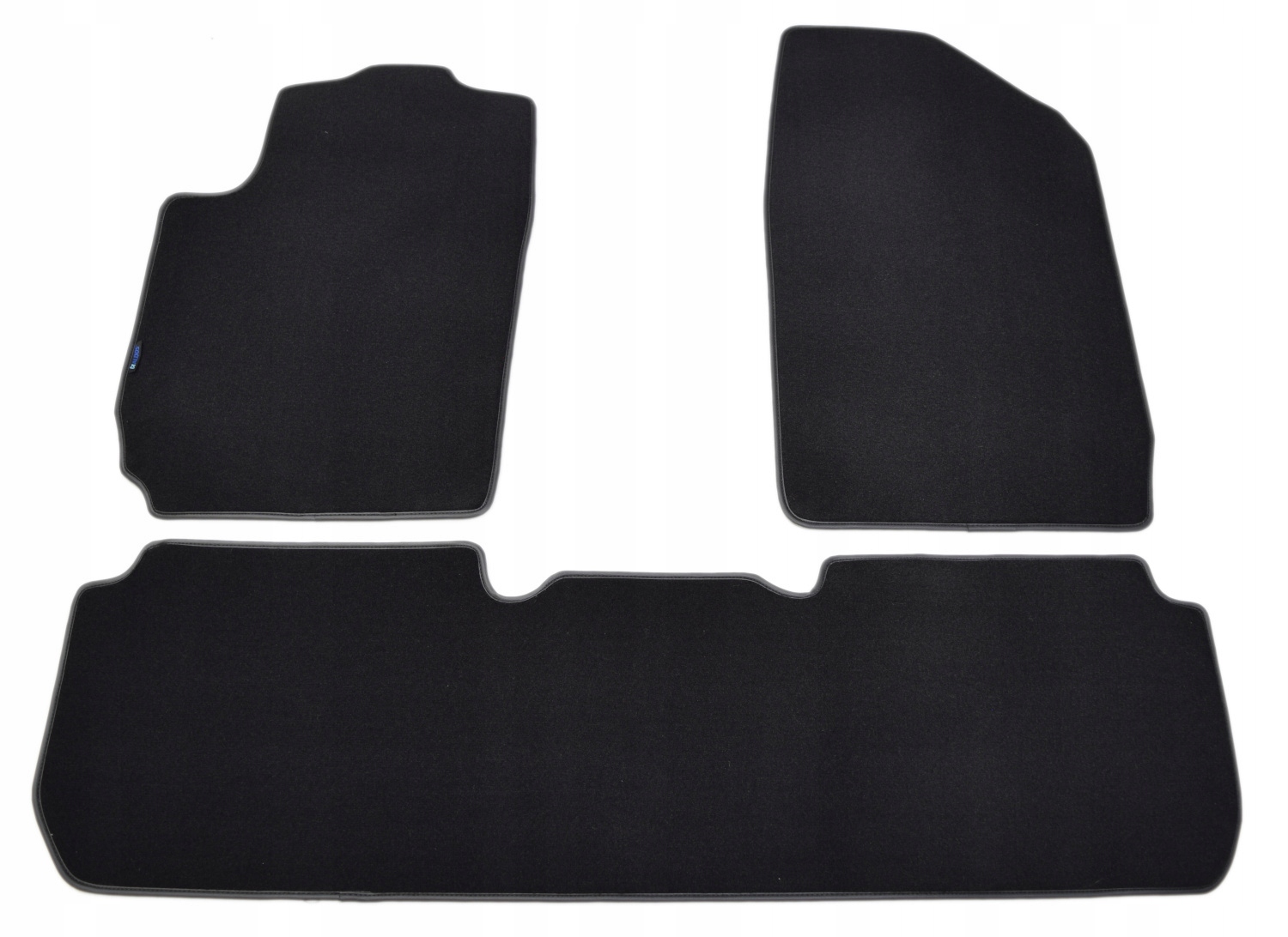 Čierne velúrové koberčeky Platinum pre Citroen Xsara Picasso z roku 1999-2010