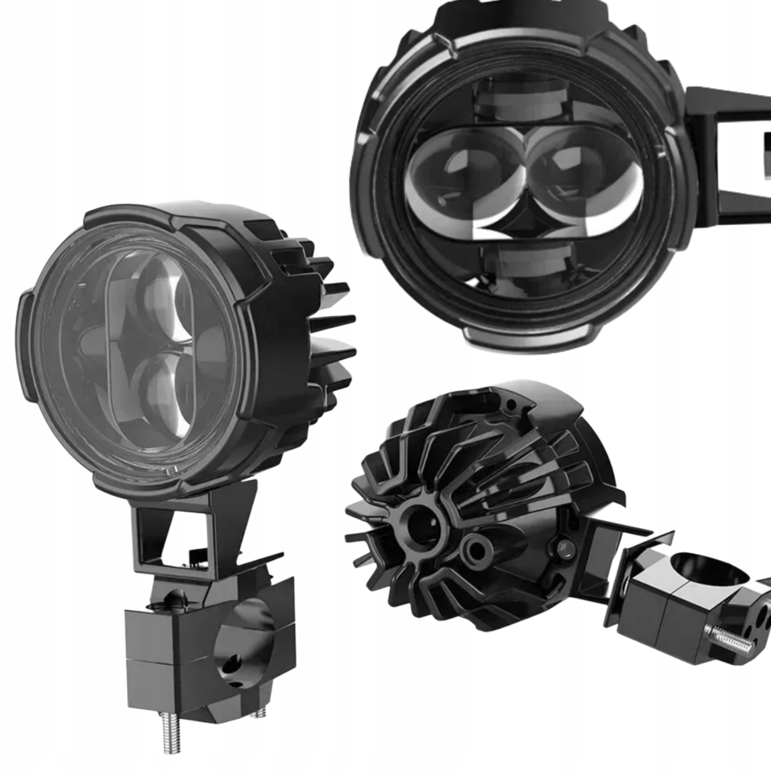 Motocyklová Sada Led Hmlových Svetiel Univerzálna 40W/6500K x2