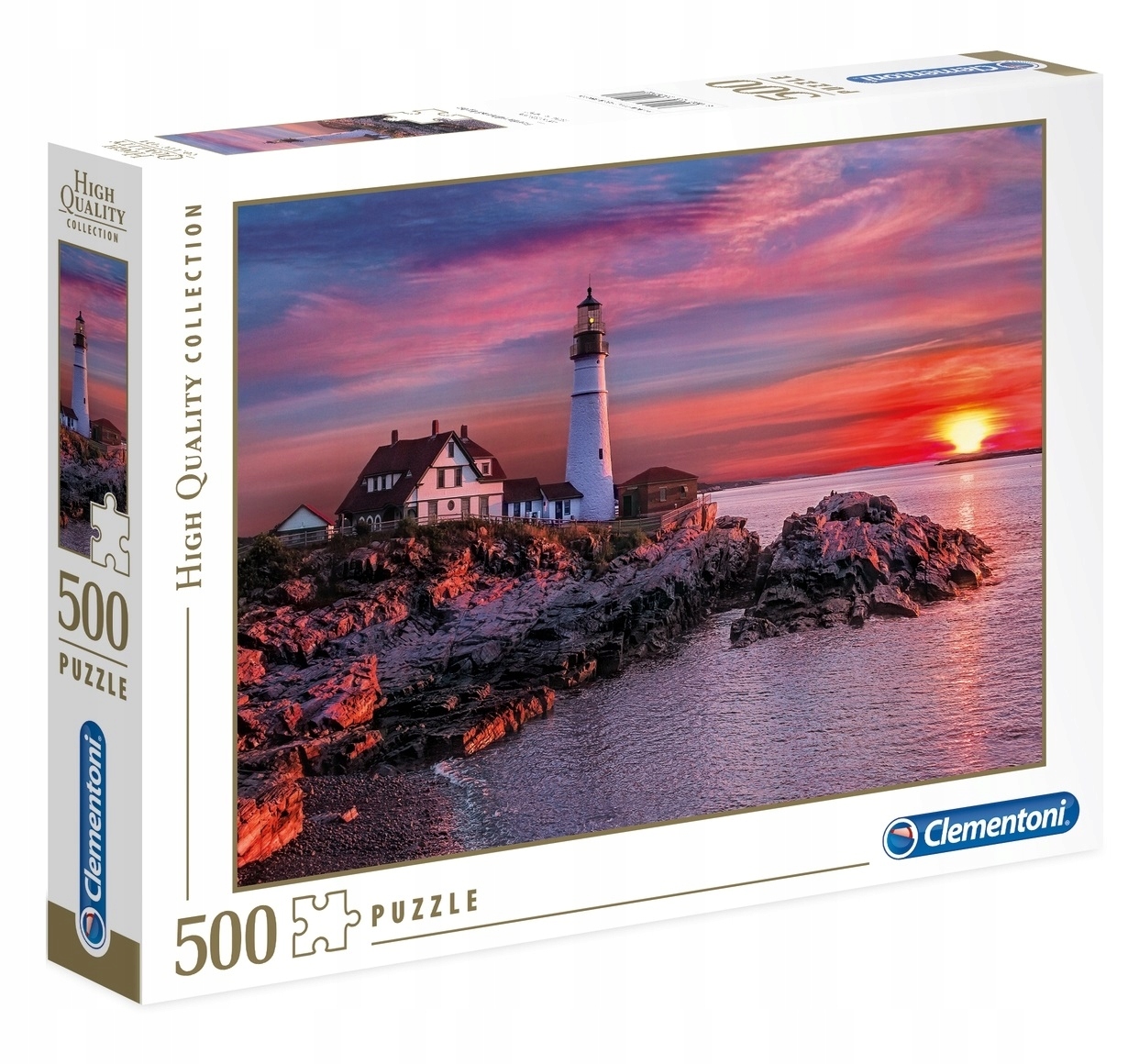 

Clementoni, Puzzle 500: Portland Head Light 35049