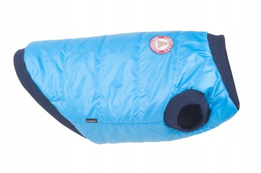 Levně Amiplay Péřová Bunda Bronx 41 CM Modrá