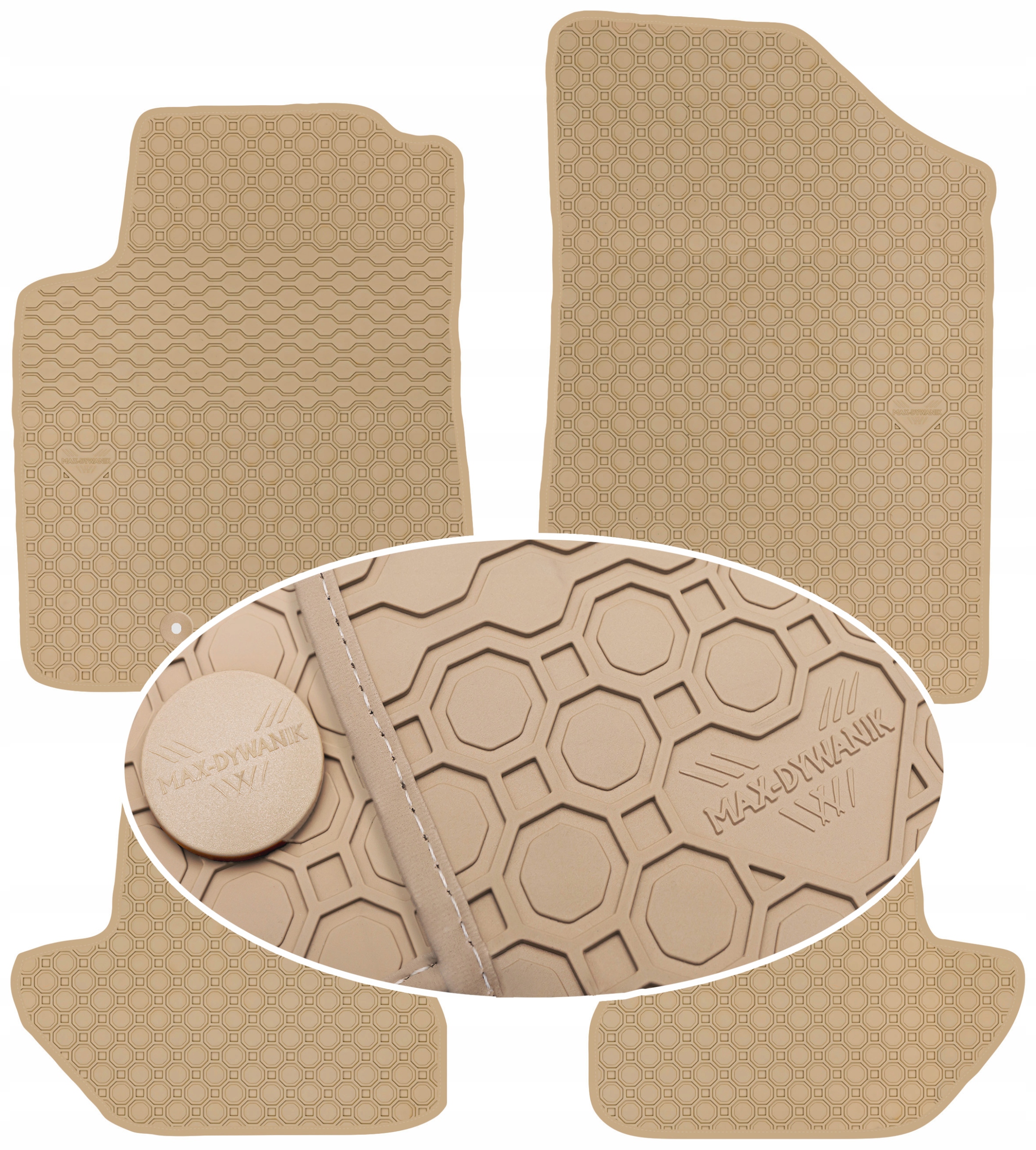 Коврики Max-Коврик резиновые 109369641000 4 el.