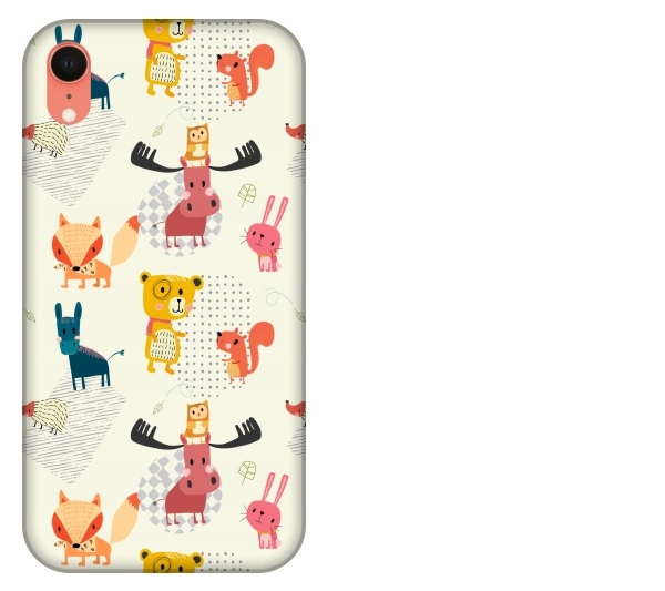 

Etui pokrowiec iPhone Xr Slodkie zwierzatka