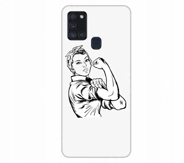 

Etui na telefon Samsung Galaxy A21s Women power Si