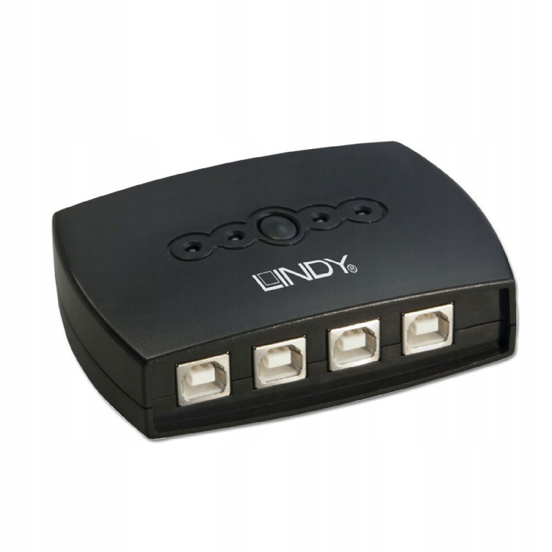 Switch Przełącznik rozdzielacz Lindy 42784 PC Mac USB 2.0