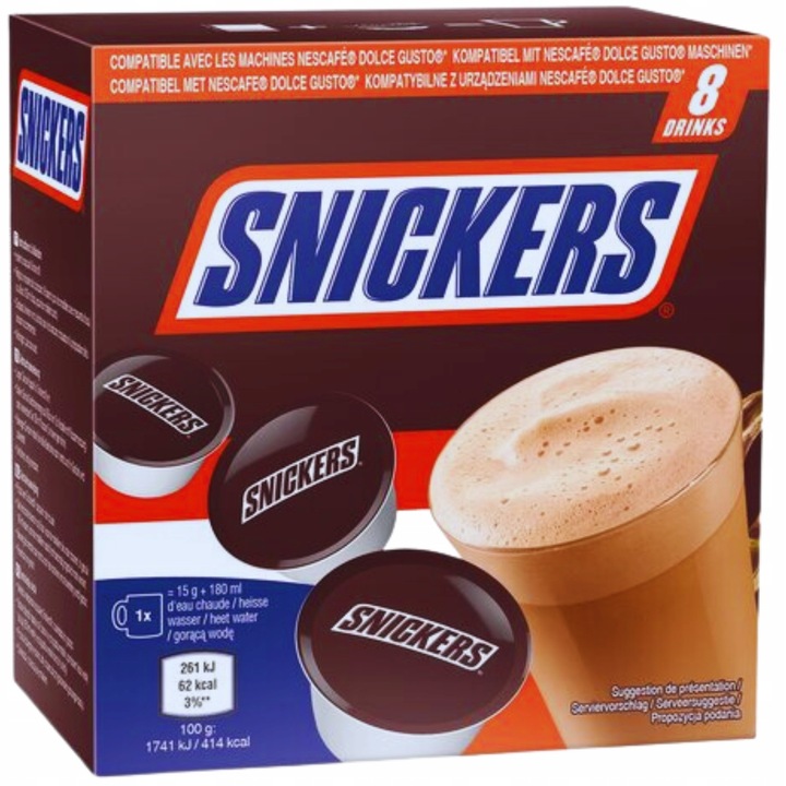 Kapsułki do Dolce Gusto ZESTAW DUŻY 48szt Waga 136 g