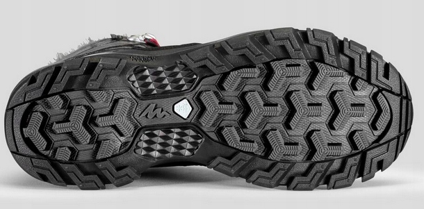 BUTY ZIMOWE ŚNIEGOWCE DAMSKIE MODNE CIEPŁE QUECHUA Kolekcja Winter