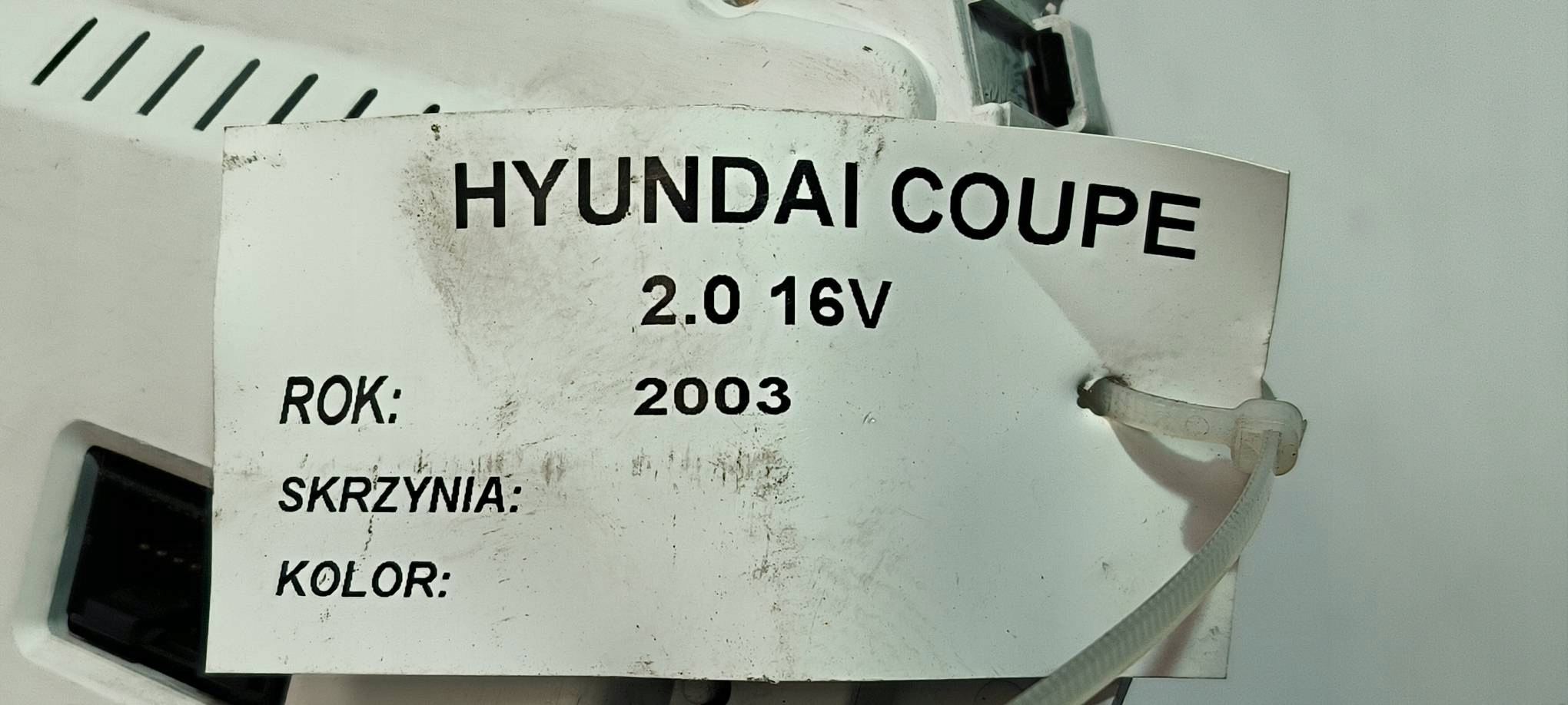 dials clock 2003-47910H HYUNDAI COUPE