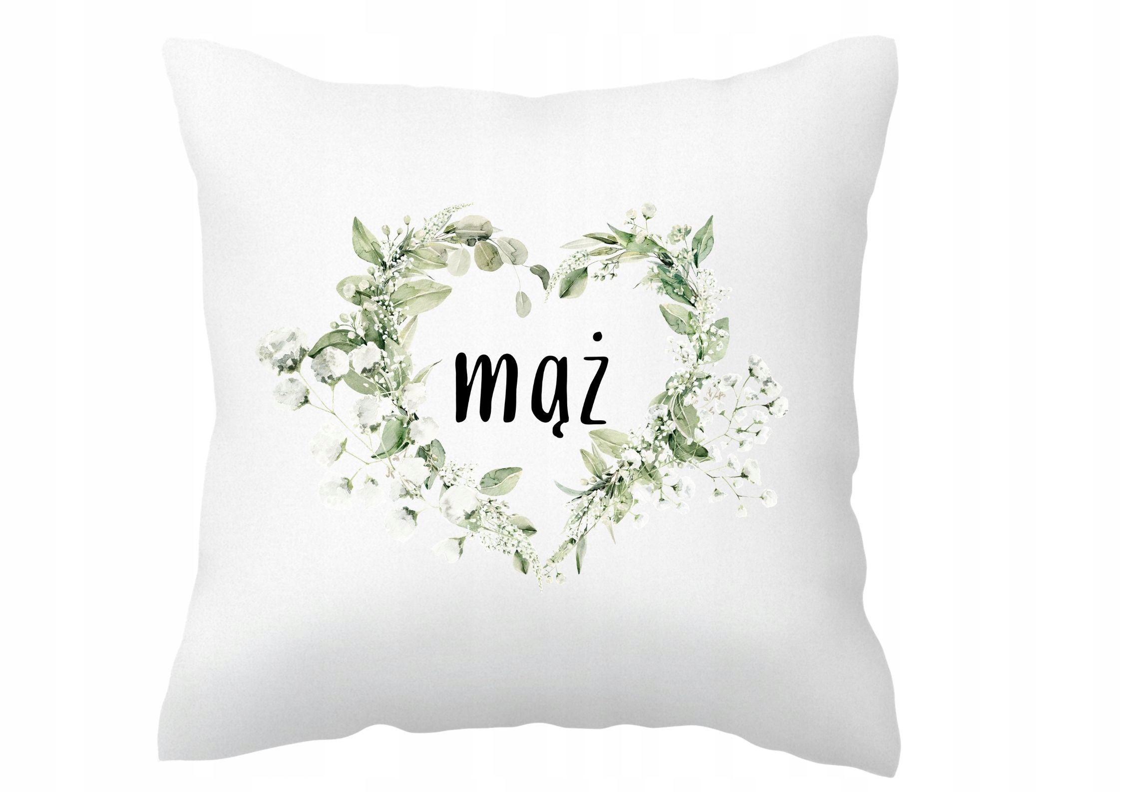 

Poszewka na poduszkę dla młodej pary mąż dla męża