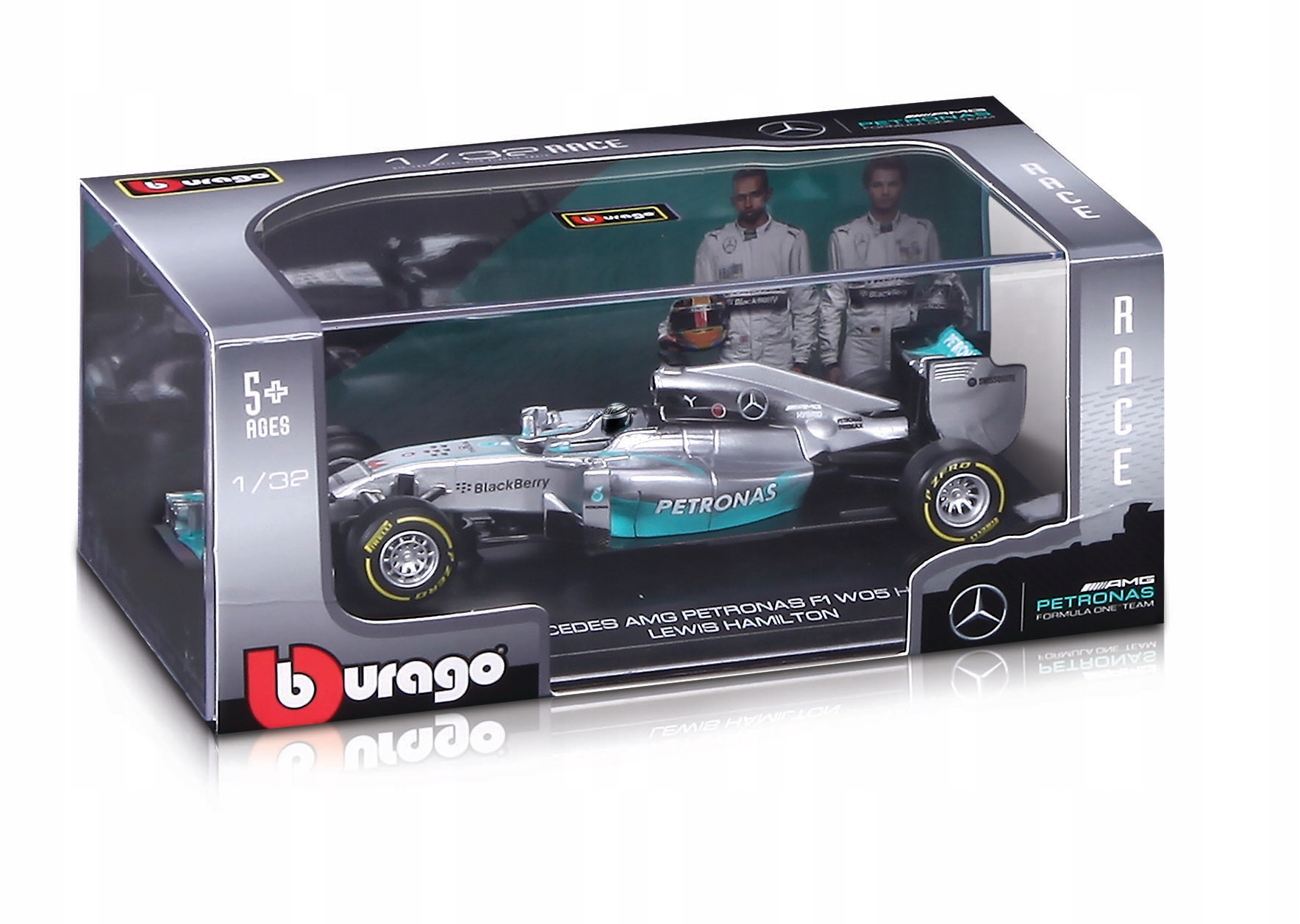 

Bburago 1:32 Race Mercedes F1 15cm