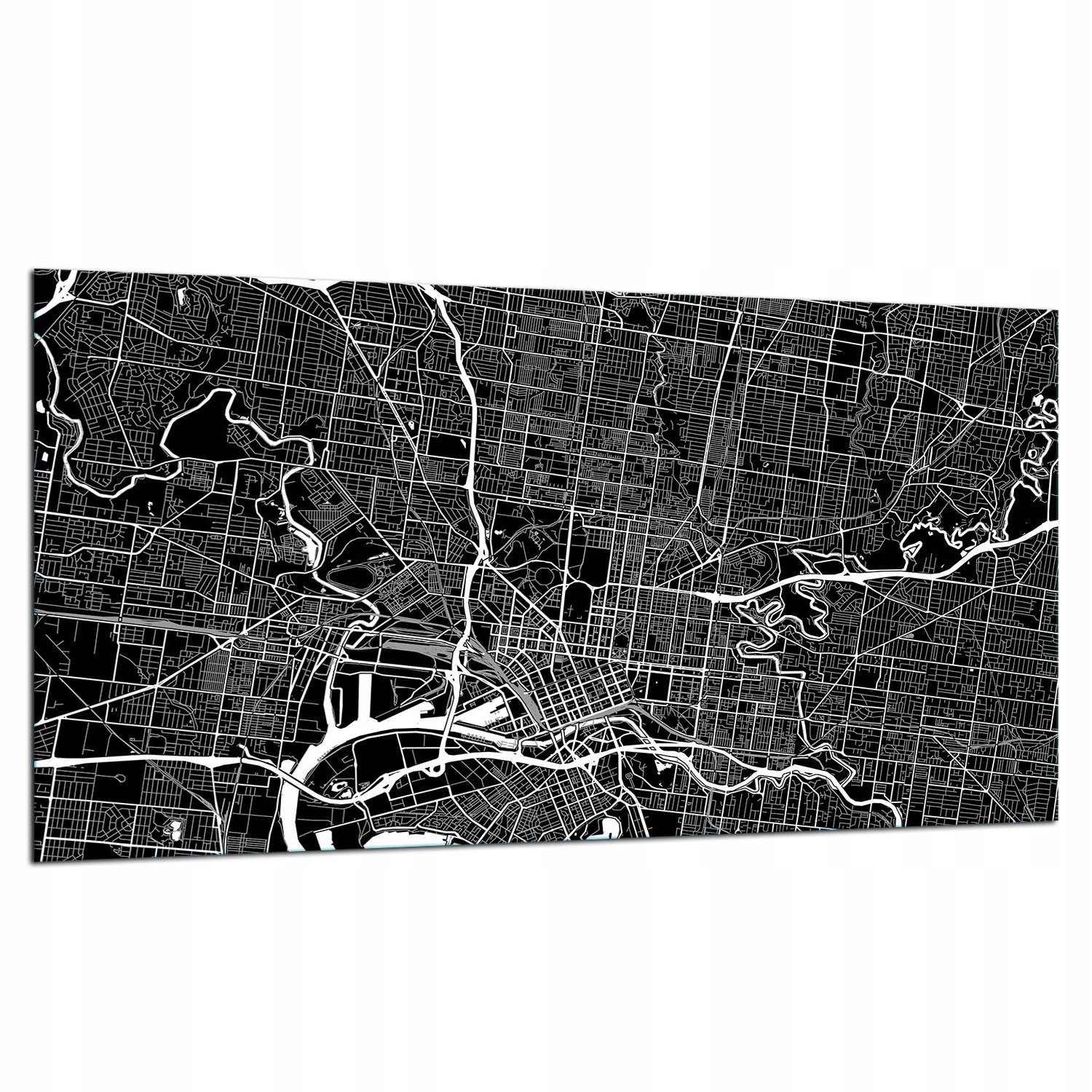 Skleněná Ochranná Deska Na Sporák 90X52 Mapa Tvrzené Sklo 7v1