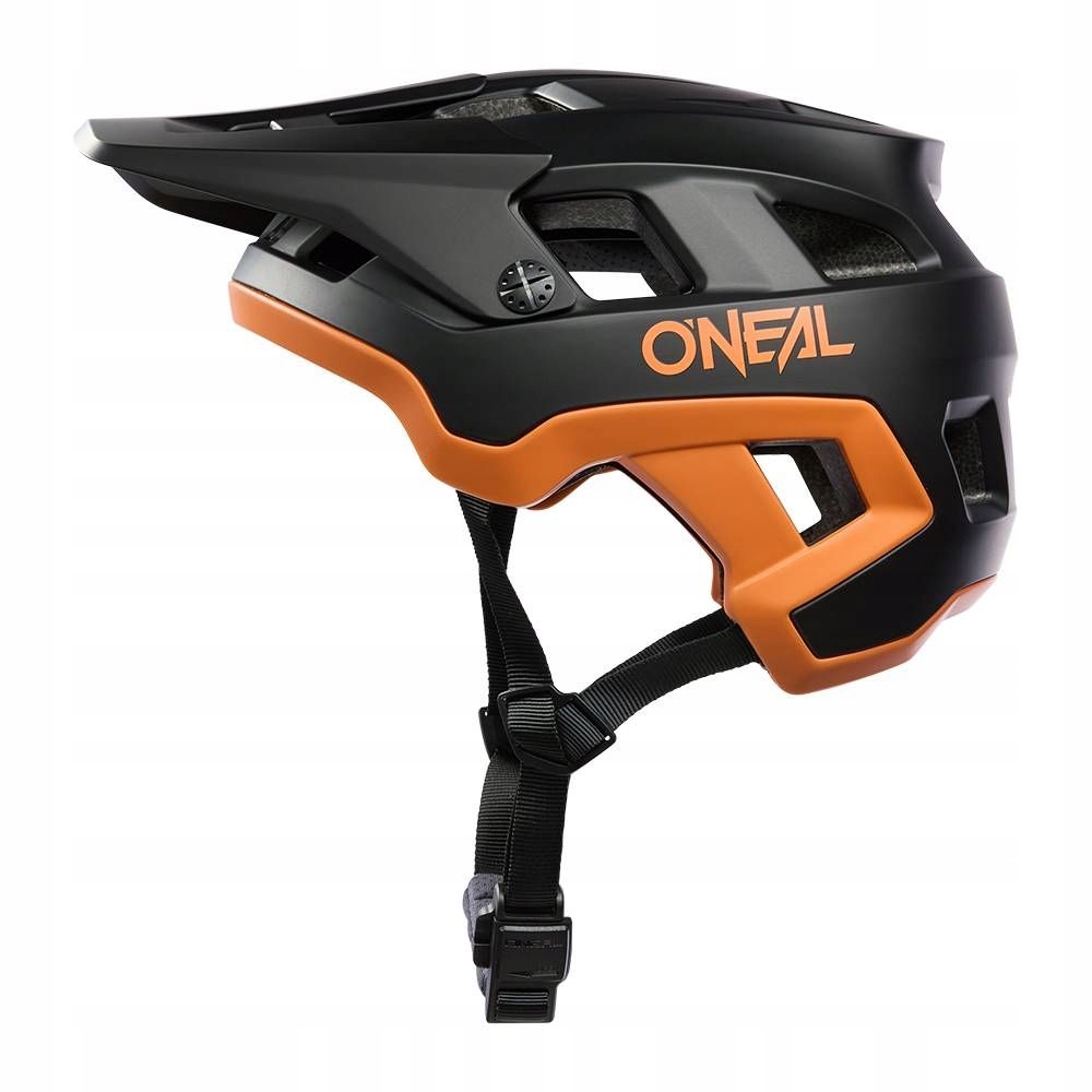 Czarno pomarańczowy lekki otwarty kask Mtb Dh O'Neal Defender S/m 54-58cm