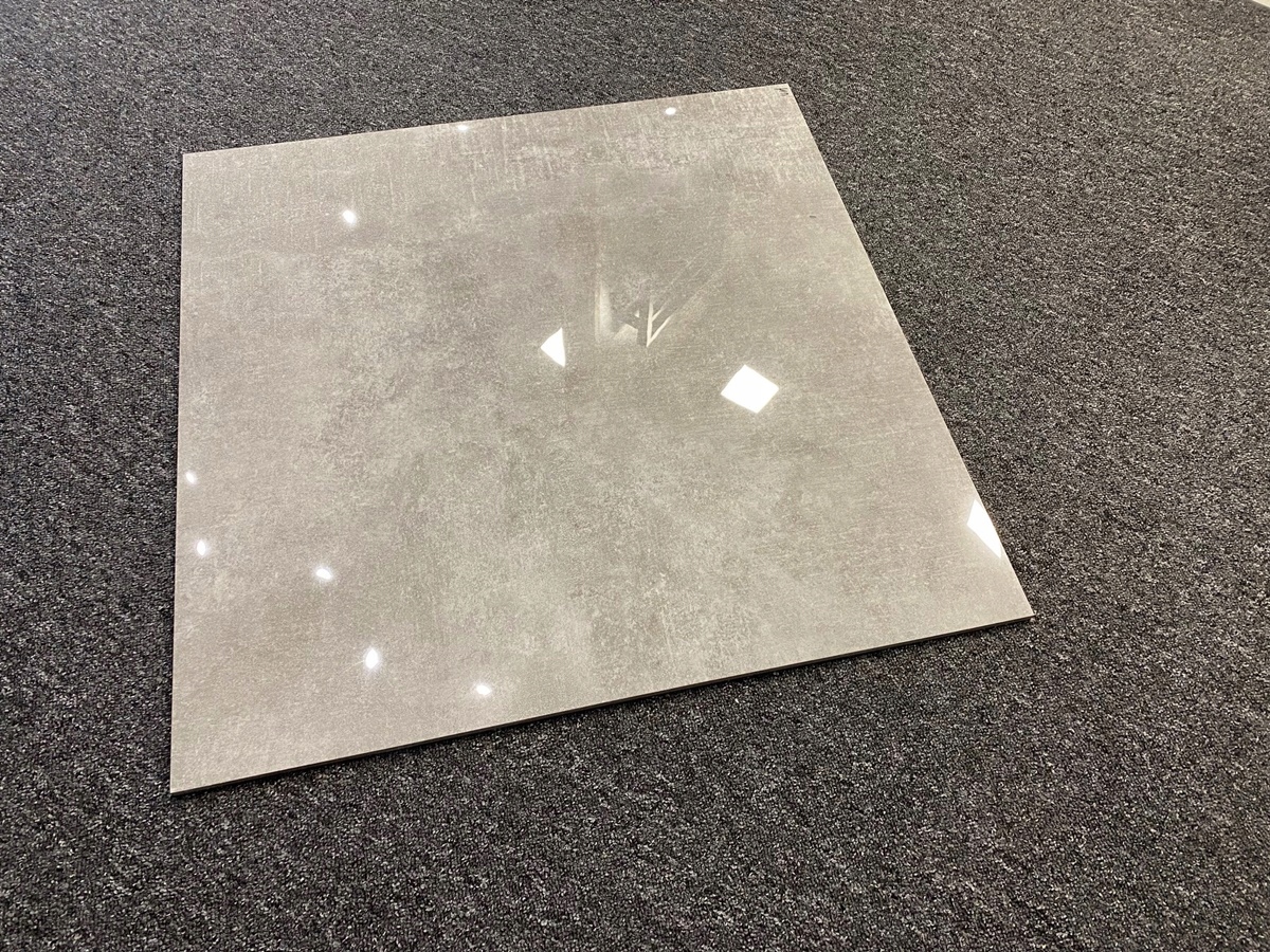 płytka 80x80 szary beton połysk Harmigon Ceramstic Marka Home Design