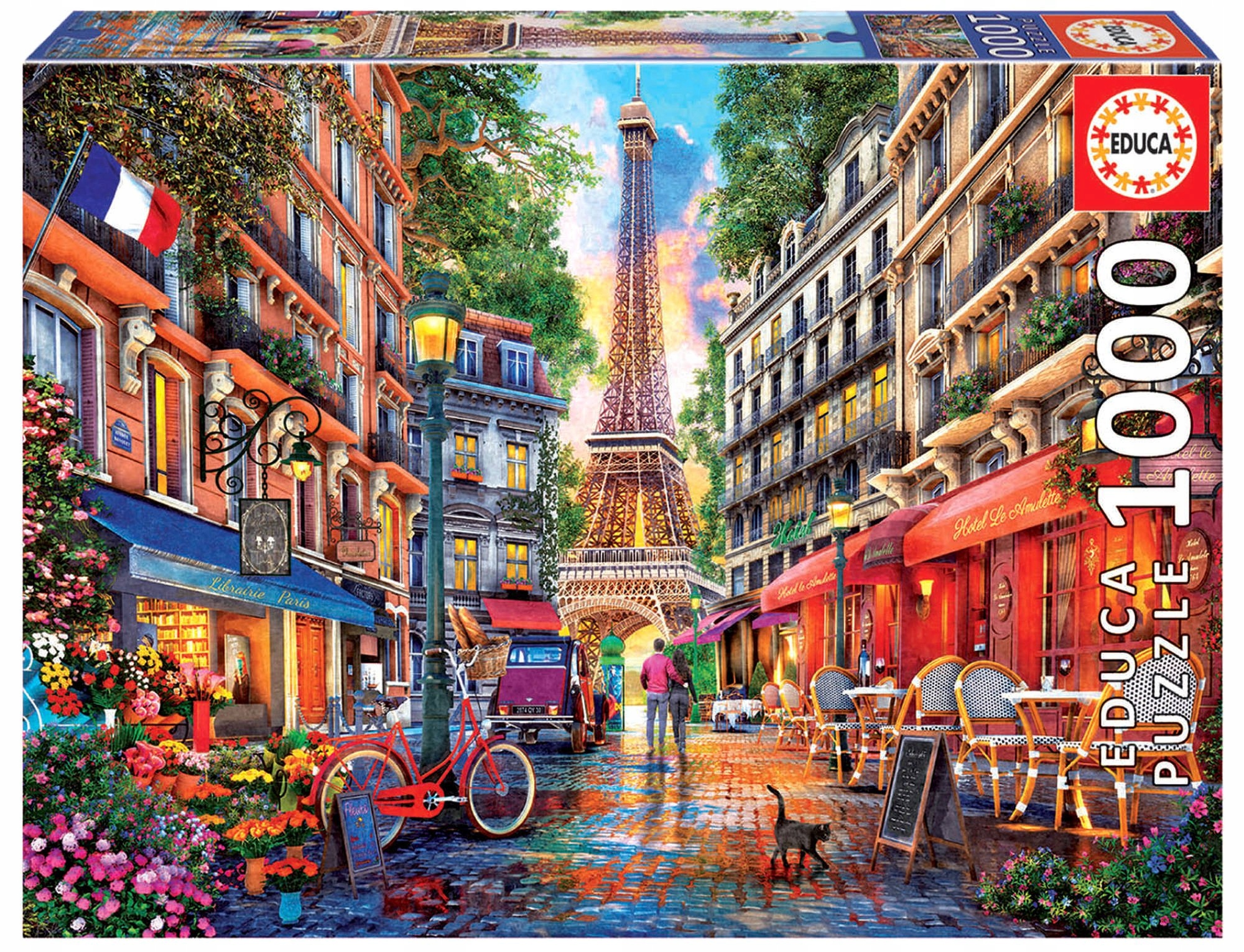 

Educa Puzzle 1000 el Paryż Dominic Davison