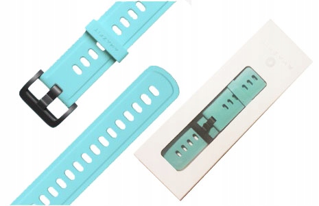 

Amazfit pasek silikonowy do Bips Mint Blue 22