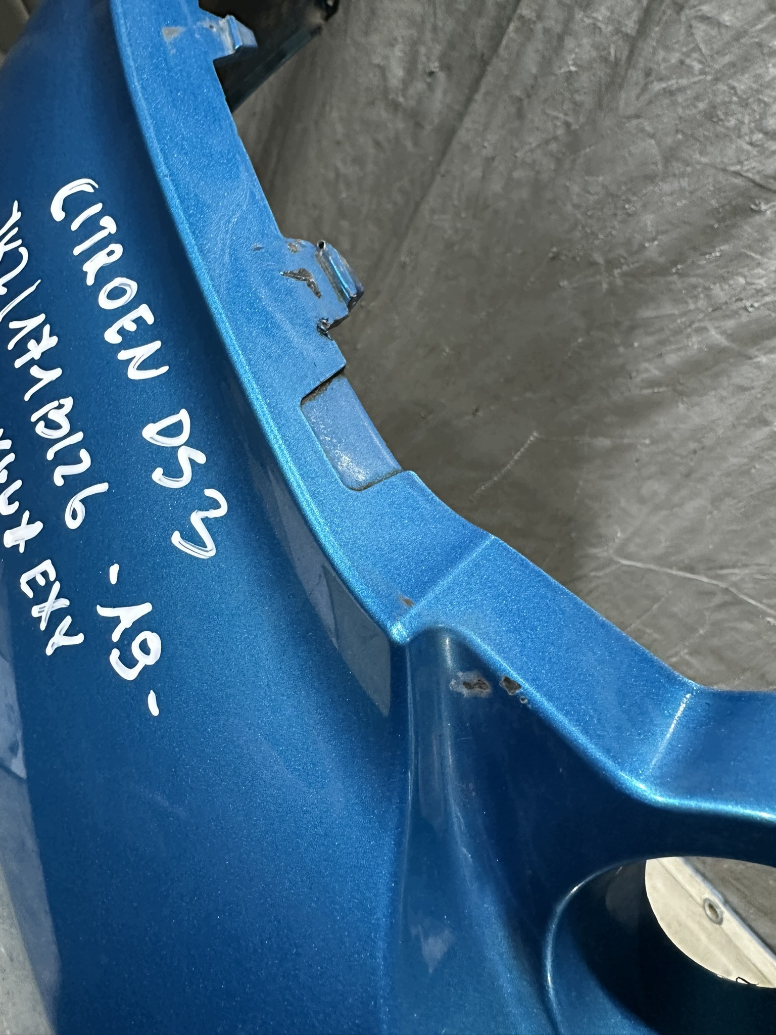 bumper rear CITROEN DS3 KGW/EXY