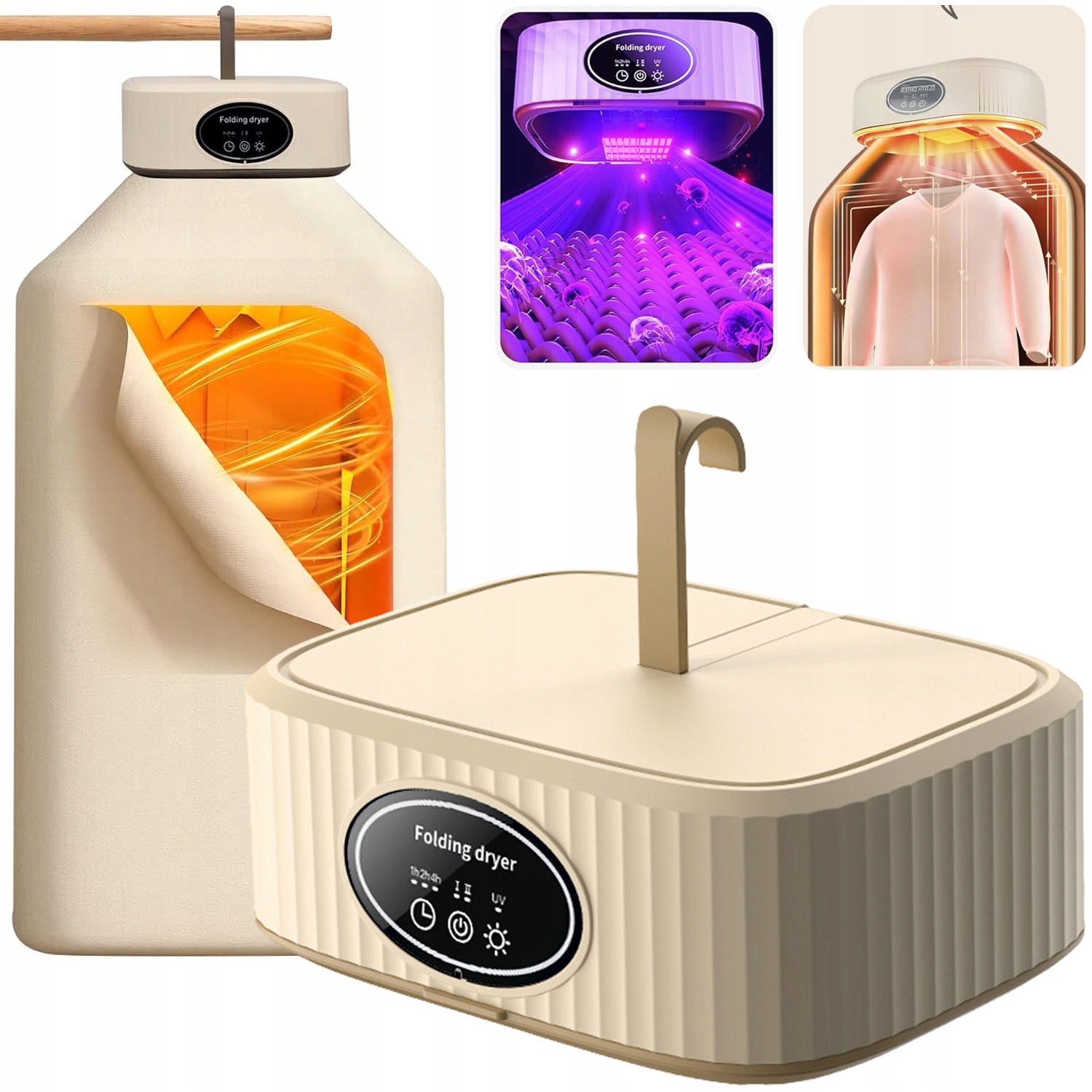 Energiesparender Warmlufttrockner – kompakt & leistungsstark für Zuhause