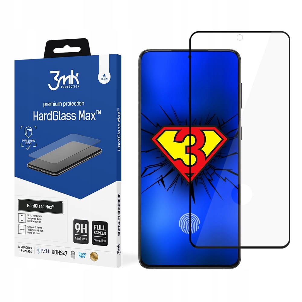 

3mk Szkło HardGlass do Samsung Galaxy S21 Ultra
