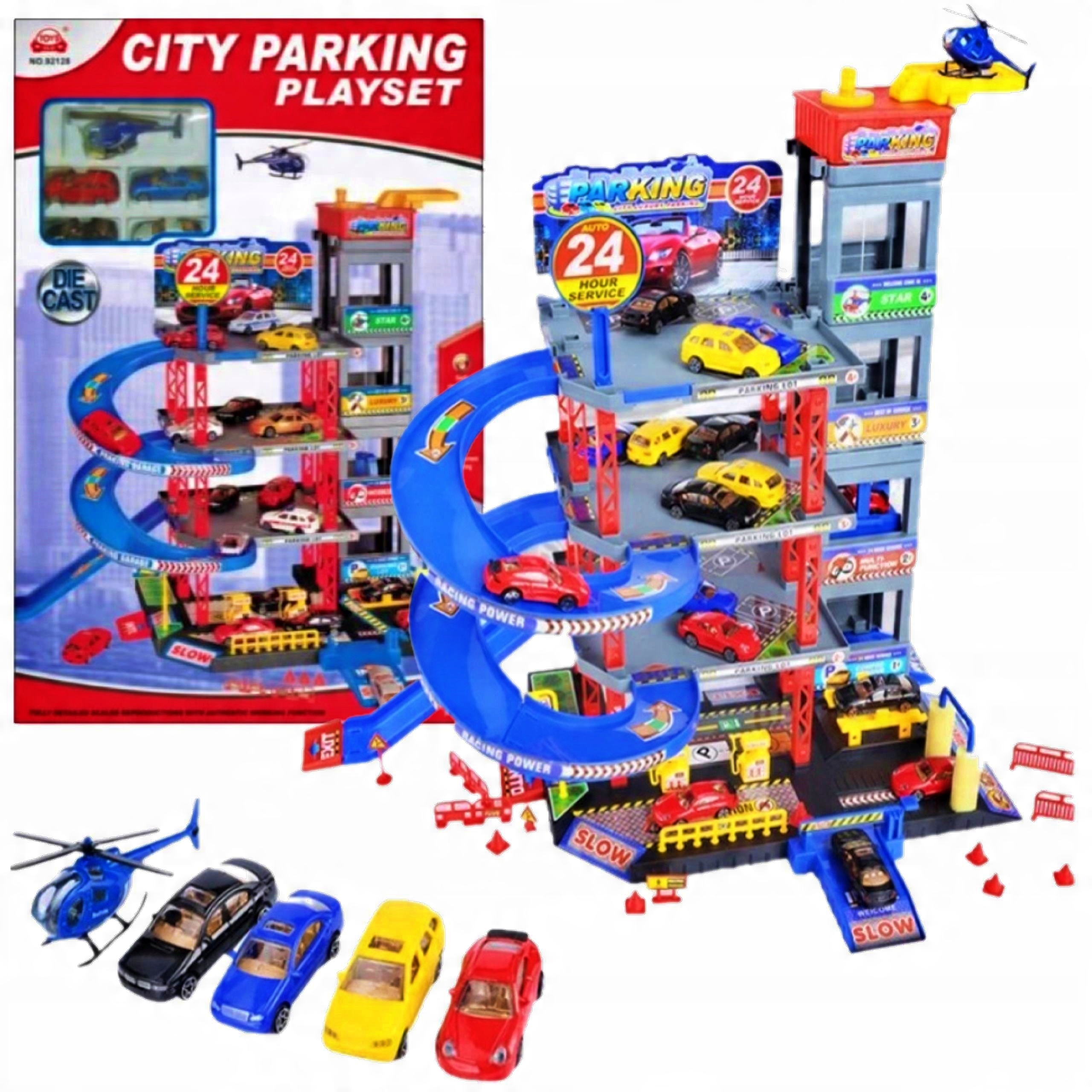 

Parking Garaż Tor Winda Myjnia Resoraki Helikopter