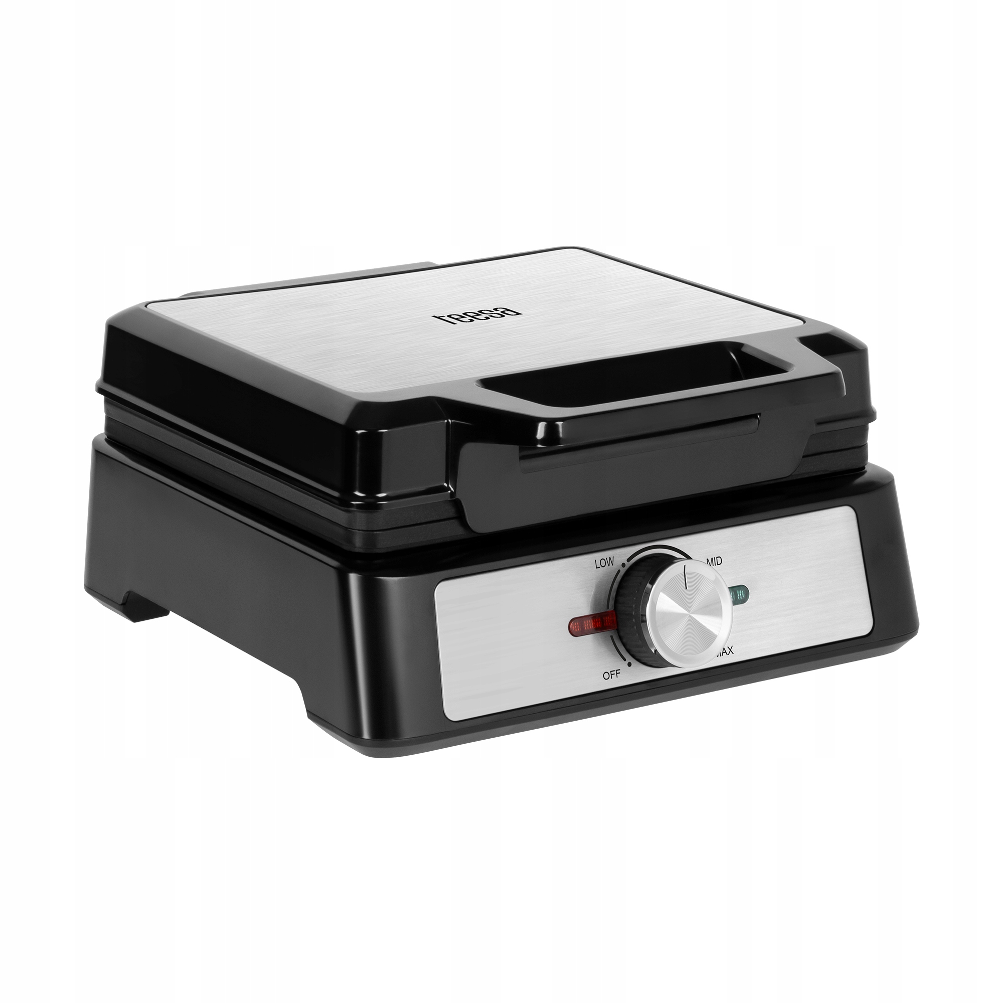 TSA3237 Gofrownica Teesa, 2 gofry, 1600W, inox, r