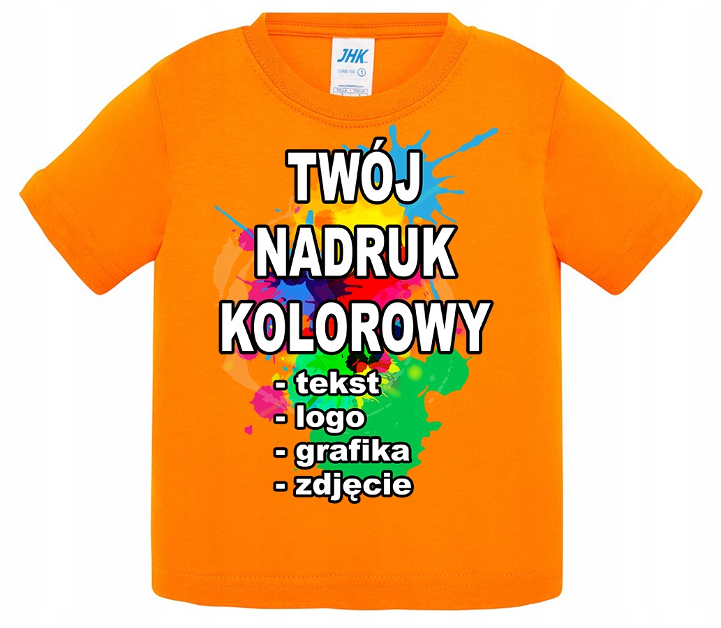 

Koszulka Niemowlęca Z Własnym Nadrukiem 86