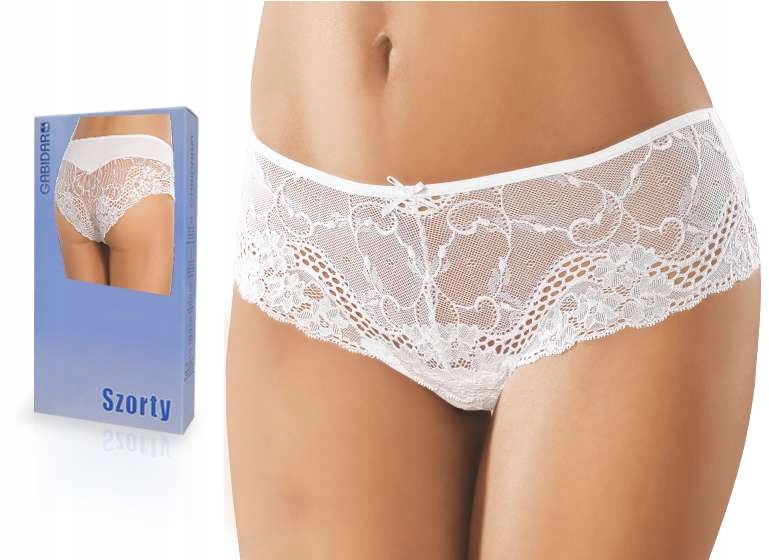 

Szorty damskie Gabidar 130 Bawełna , Białe , M