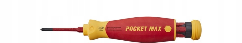 Šroubovák S Zásobníkem Bitů Pocketmax Electric, 4 Bity