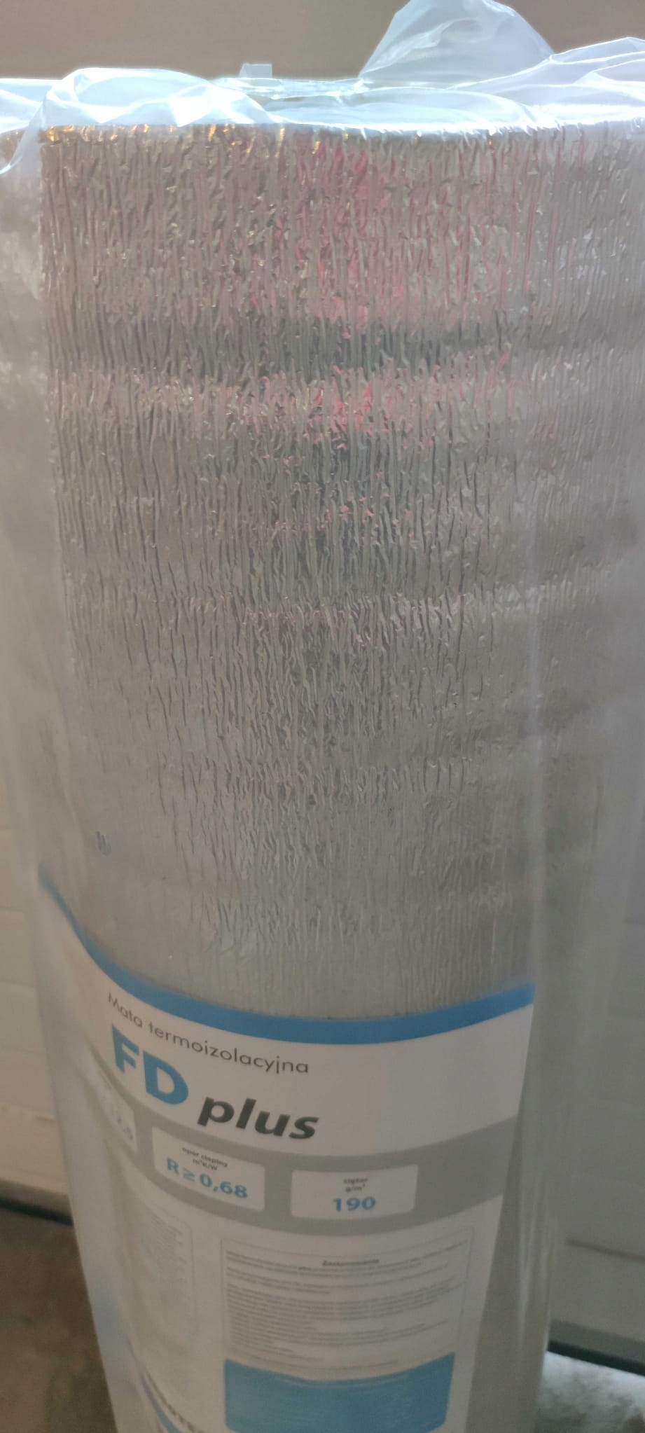 Maty termoizolacyjne Parotec FD plus 190g/m2 15m2 Szerokość 1.2 m