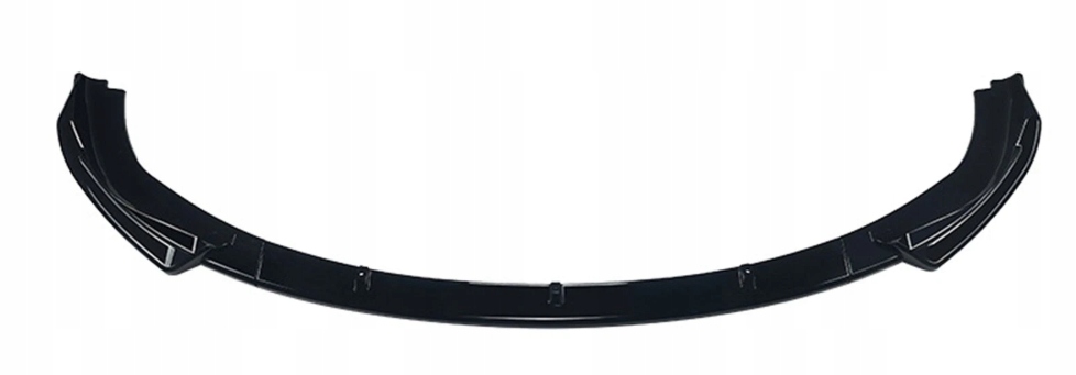 Splitterová Vložka Nárazníka Obyčajná Pre Bmw E60 E61 2008-2010 Čierny Lesk