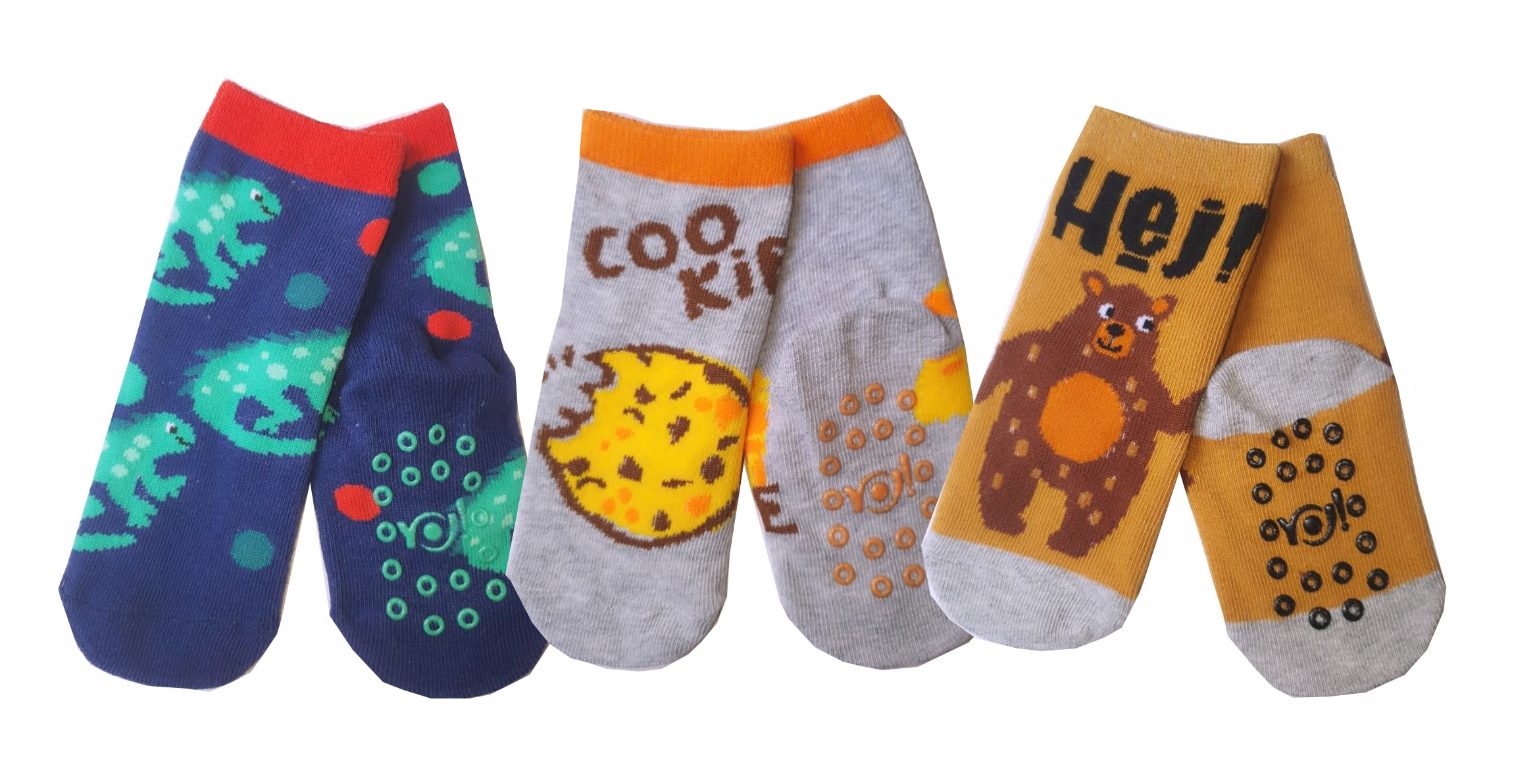 

Skarpetki 3 pak antypoślizgowe Abs 17-19