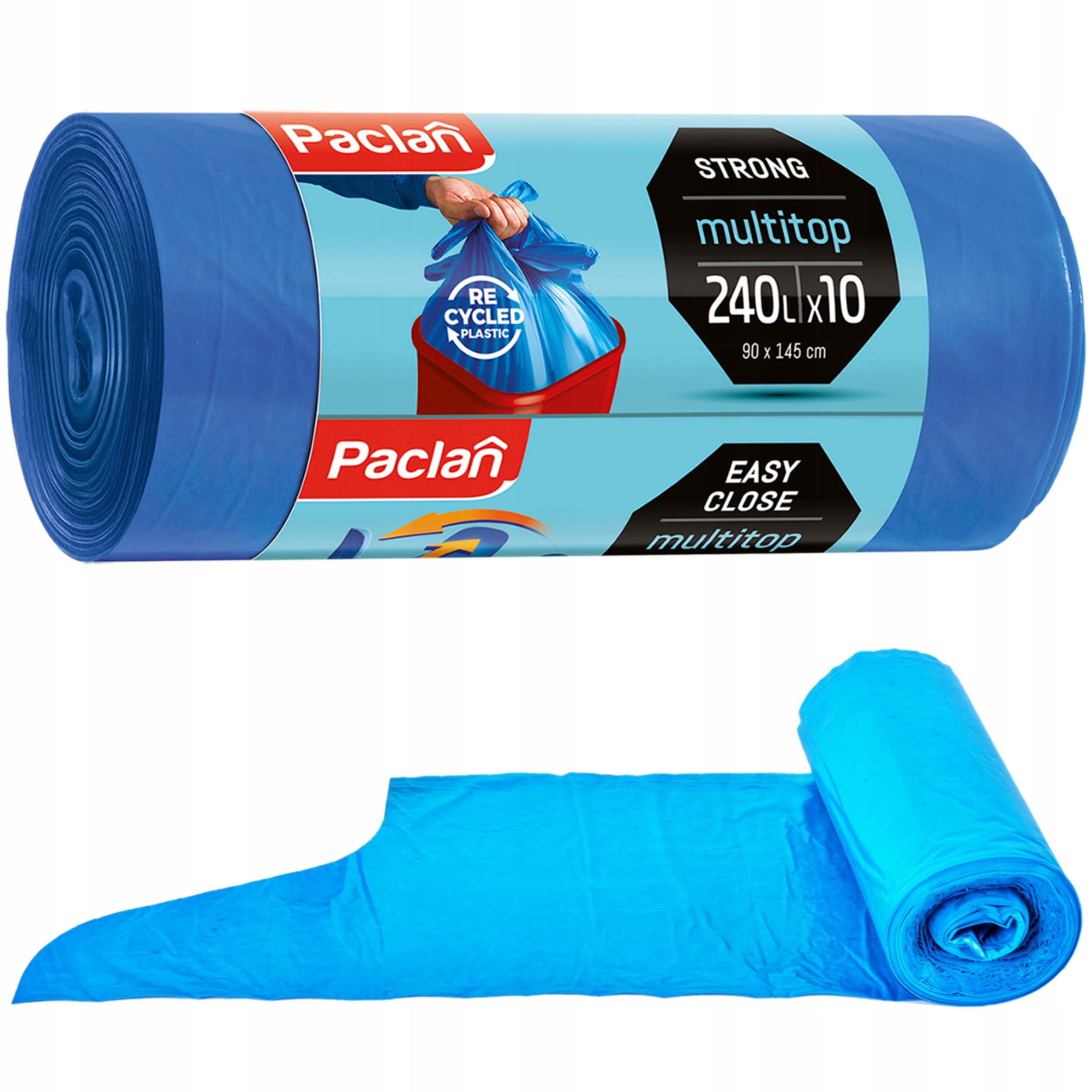 

Worki Na Śmiecie Multi-top 240L 10 Szt