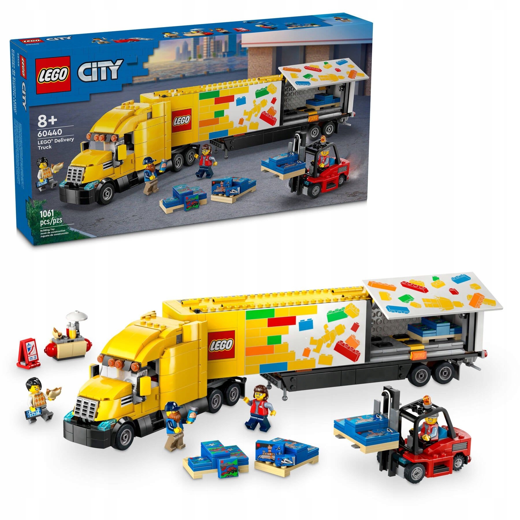 stavebnice Lego City 60440 Žlutý dodávkový nákladní automobil