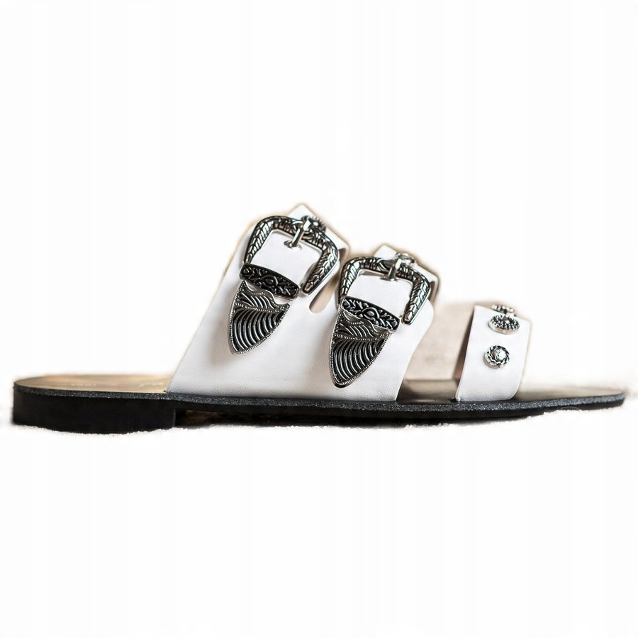 

Białe Skóra ekologiczna Buty Seastar r.38