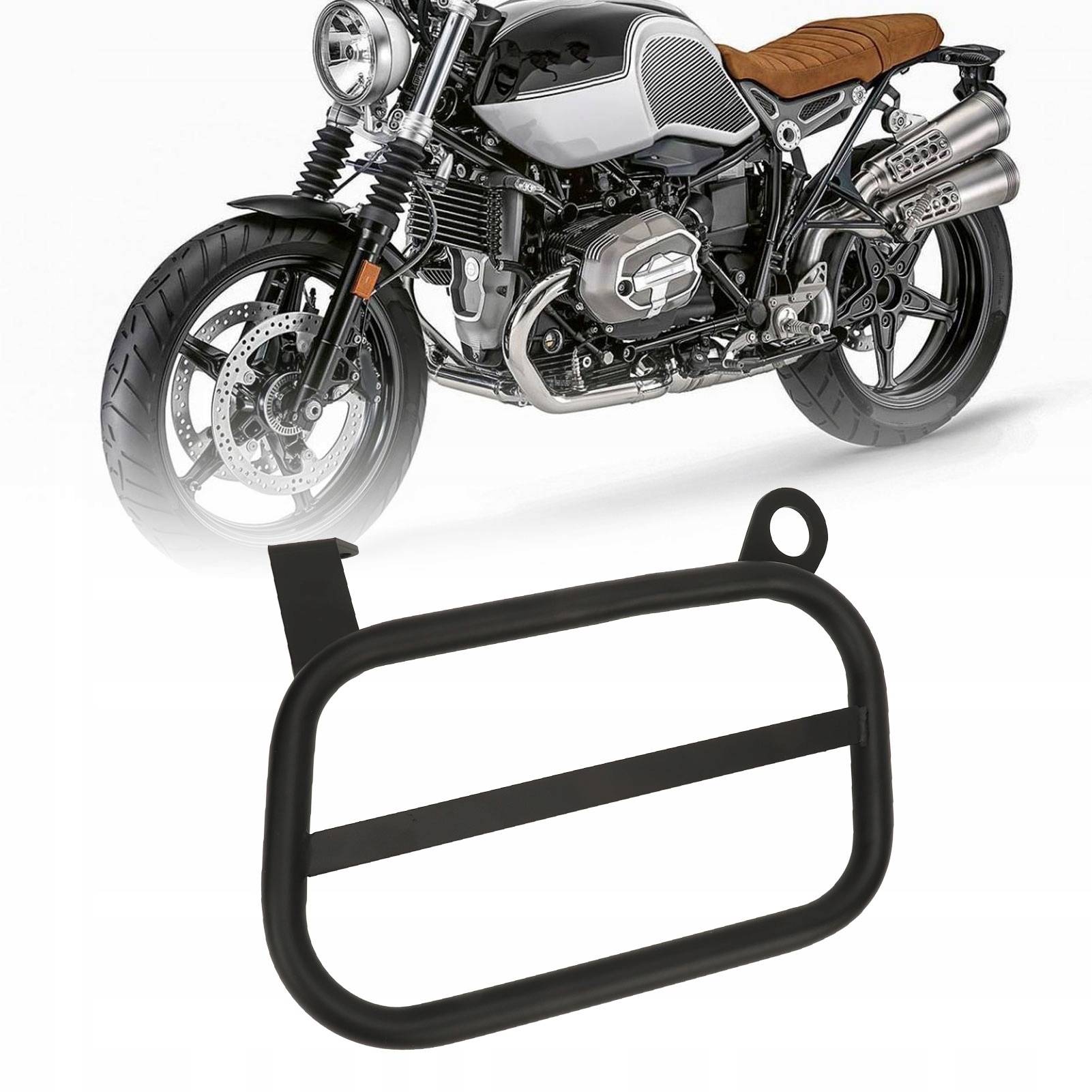 MOTORCYCLE SIDE RACK EXTRA STORAGE SPACE FOR R NINET Dopasowanie do pojazdu produkt uniwersalny
