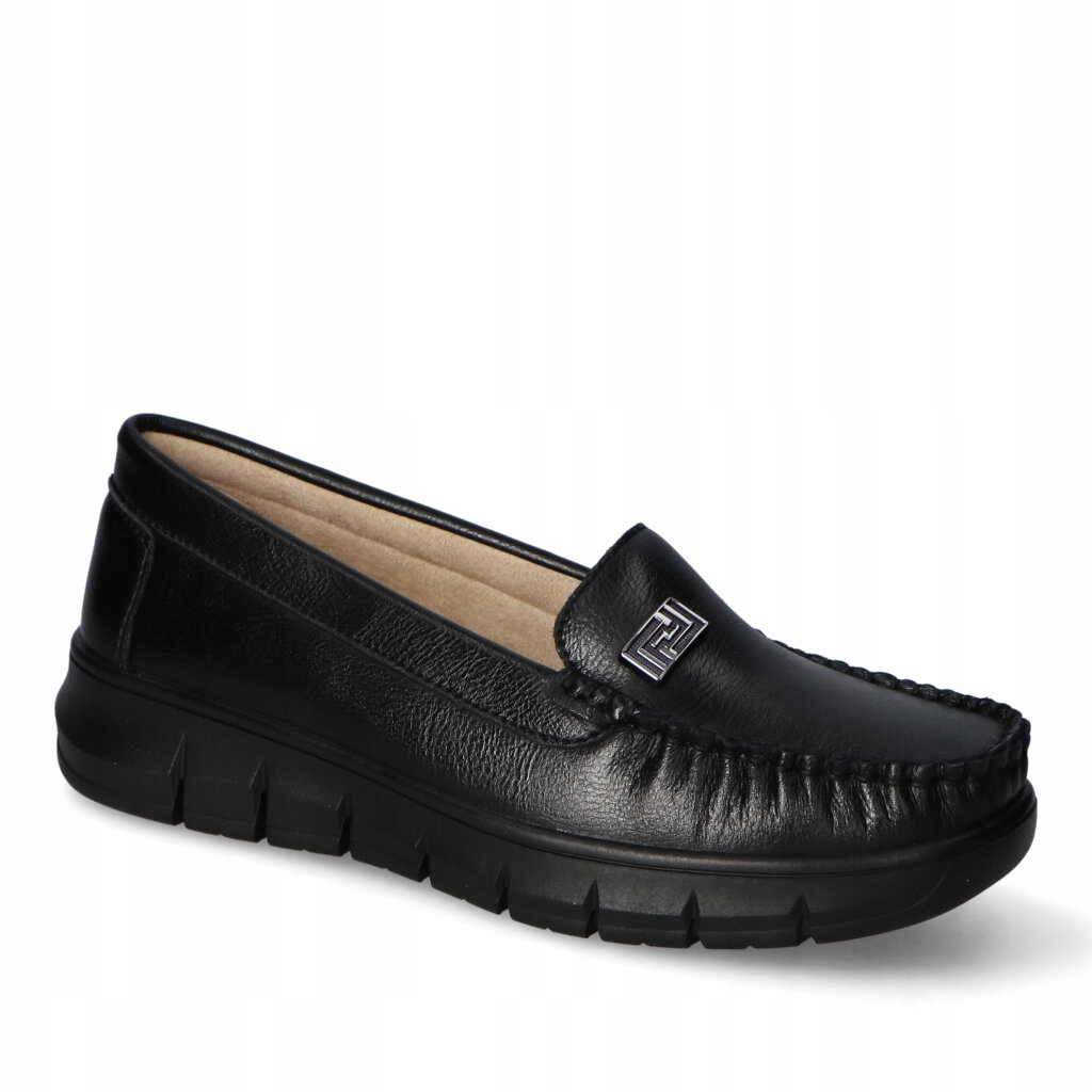 Mokasíny Potocki 26-19427BK Černé 39