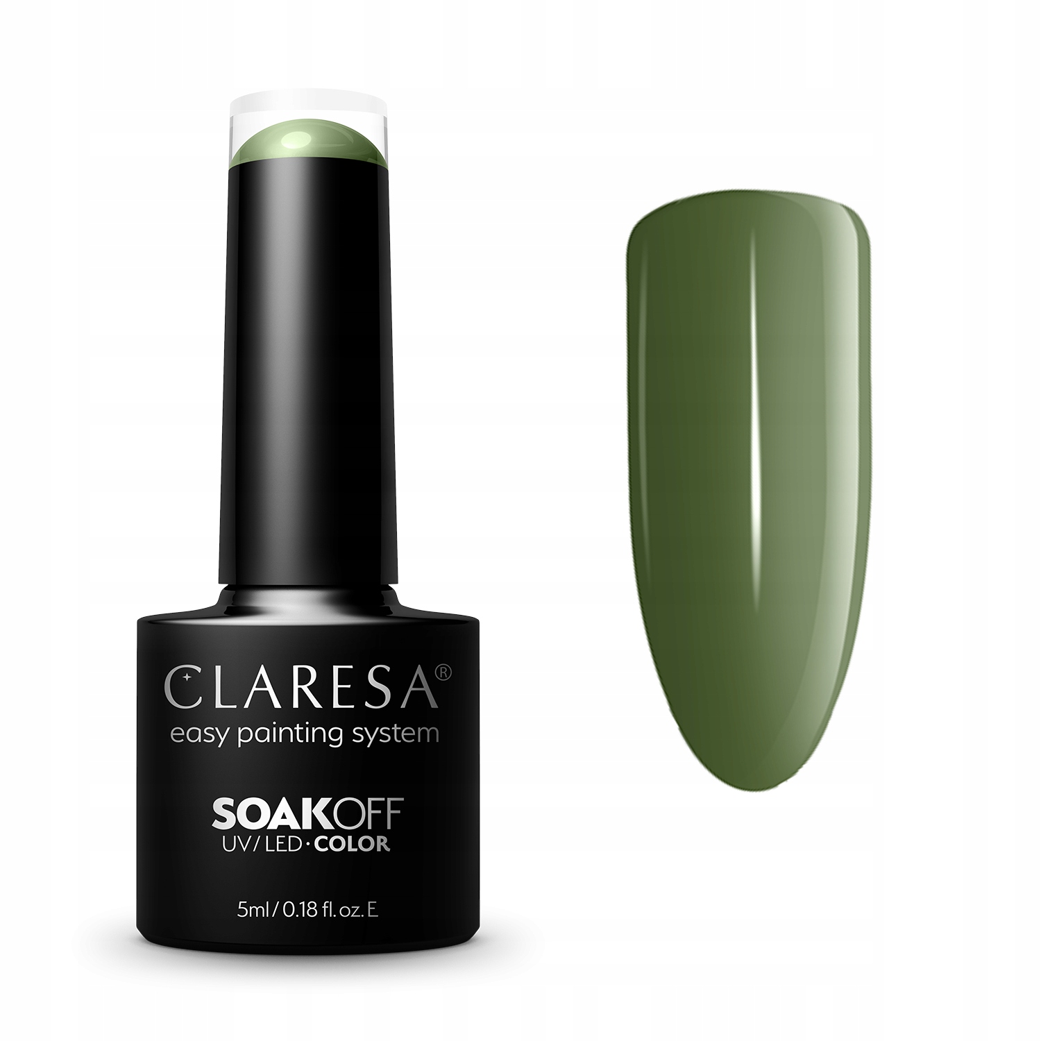 802 Green UV Nagellack 5 ml Claresa — 7