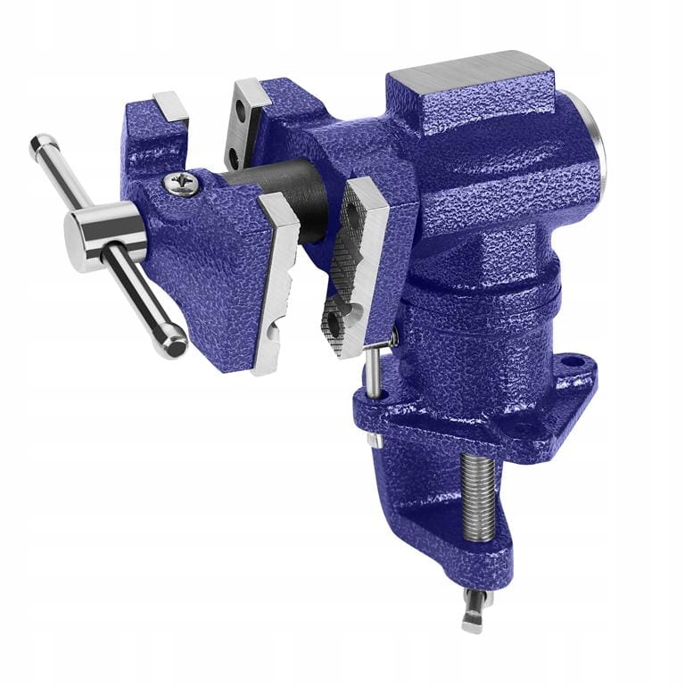 Modelářský Zámečnický Svěrák 65 MM Otočný O 360 Stupňů KD5980 Kraft&dele