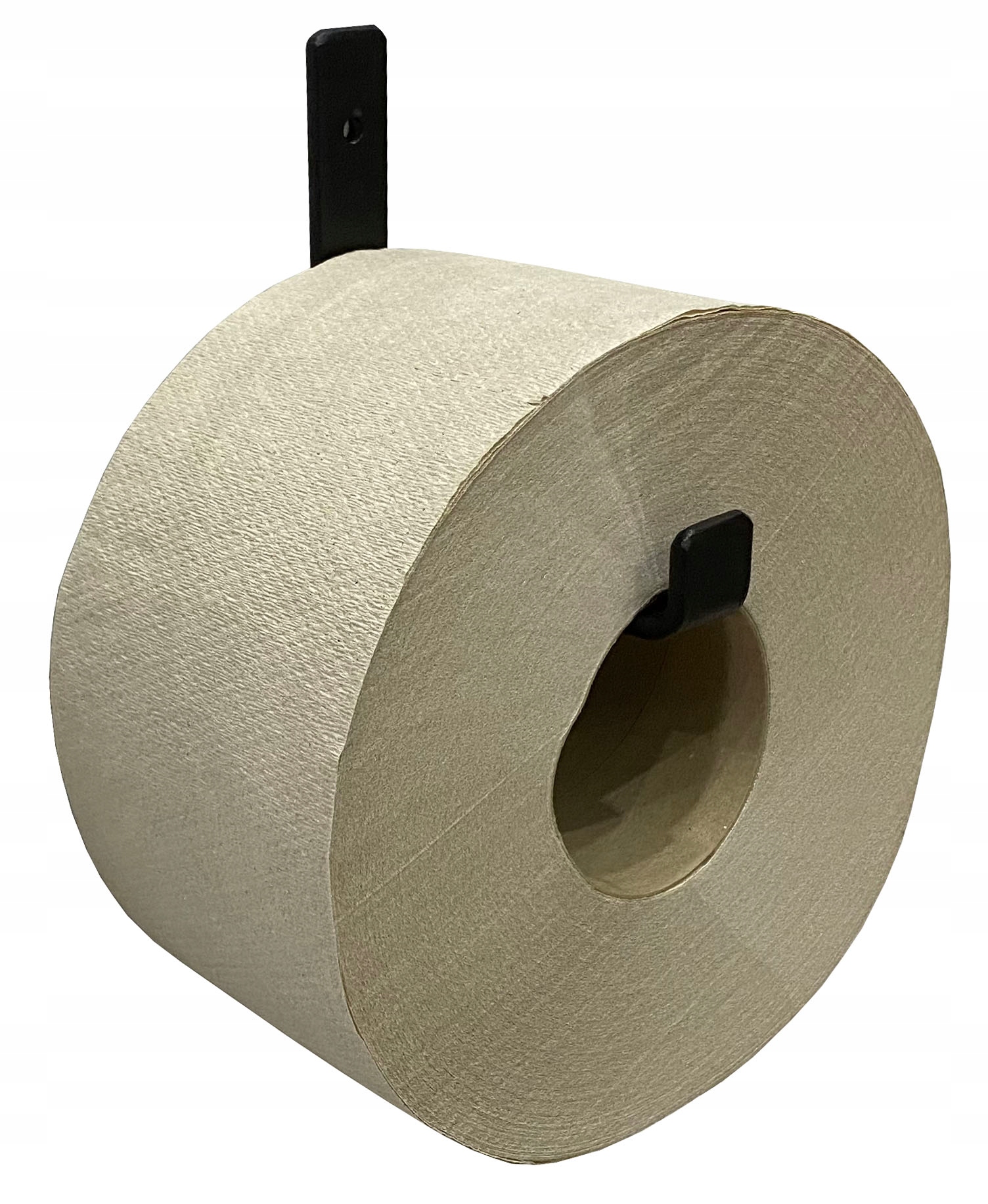 UCHWYT ŚCIENNY NA PAPIER TOALETOWY XXL JUMBO WIESZAK METALOWY CZARNY LOFT Rodzaj ścienne