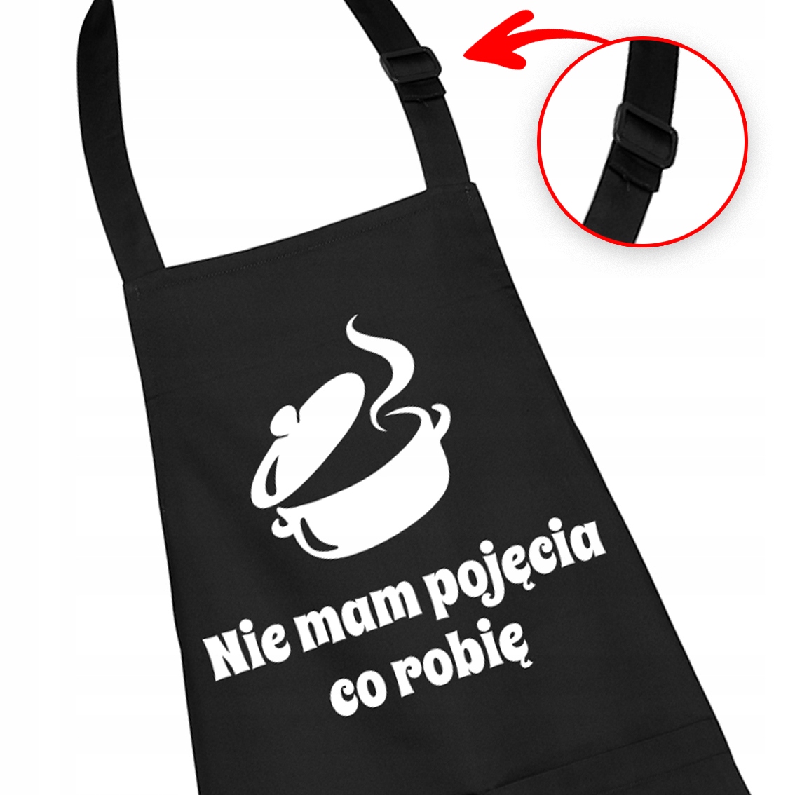

Fartuszek kuchenny Unisex regulowany Nie mam po...