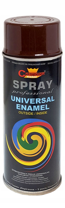 

Spray uniwersalny emalia 400 ml orzechowy RAL8011