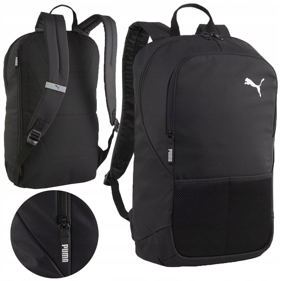 Plecak Puma Team Goal Backpack czarny 90239 01 Czarny