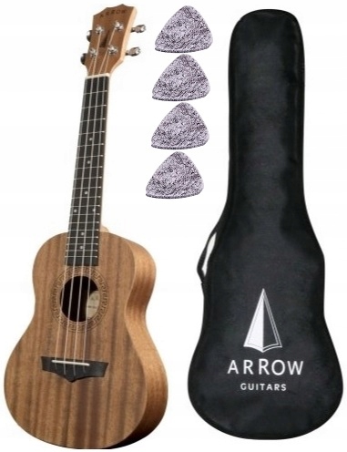 

Arrow MH10 Ukulele Koncertowe Z Pokrowcem Kostki