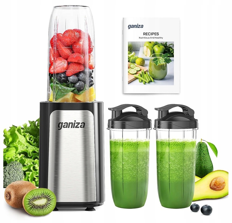 Ganiza Kuchyňský Mixér Na Koktejly 3 Šálky 900 W