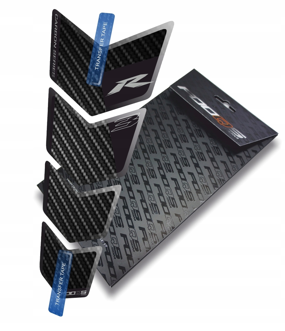 Tank-pad od firmy Fooqs Yamaha Yzf R-3 Carbon Karbon